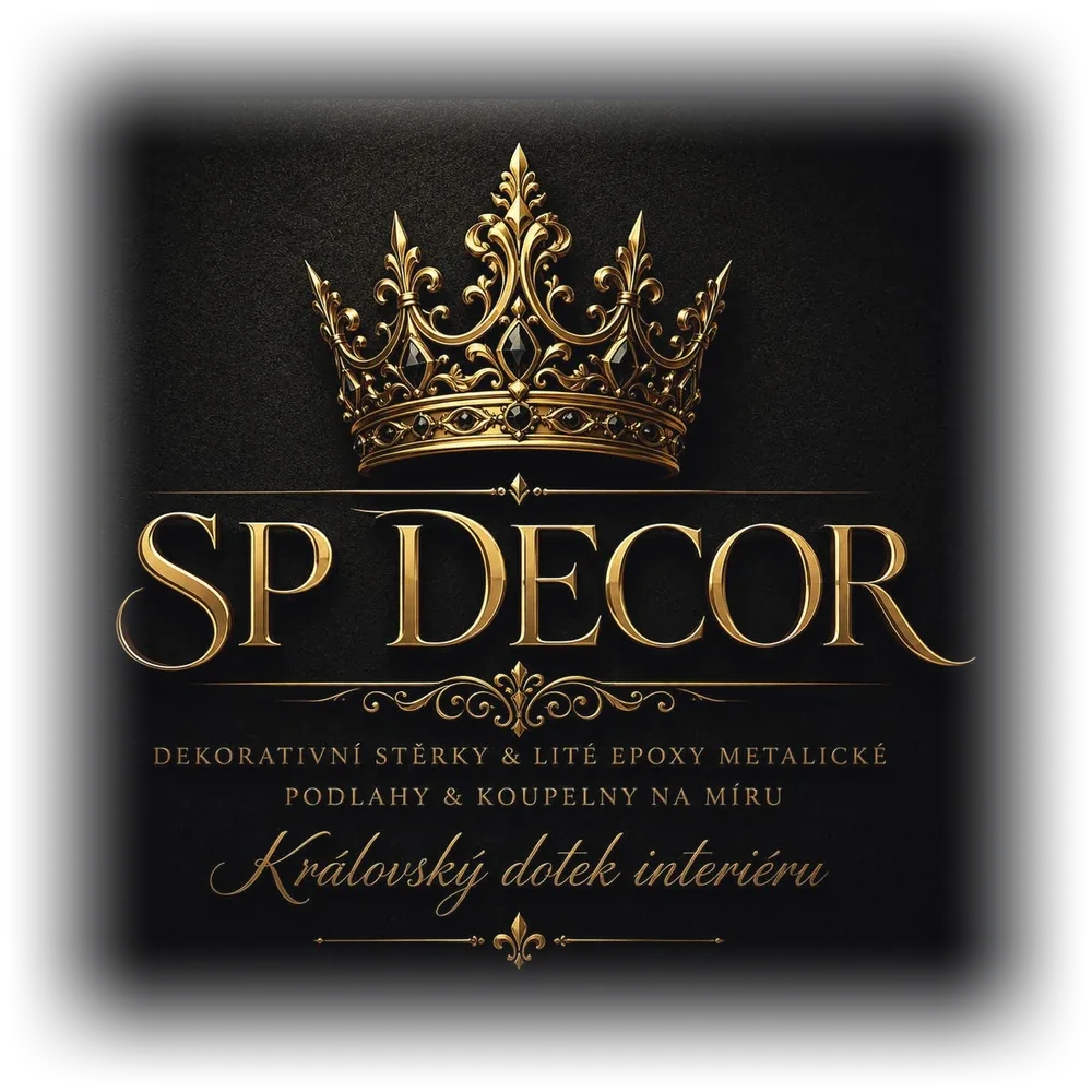 Logo SP Decor — Královský dotek interiéru